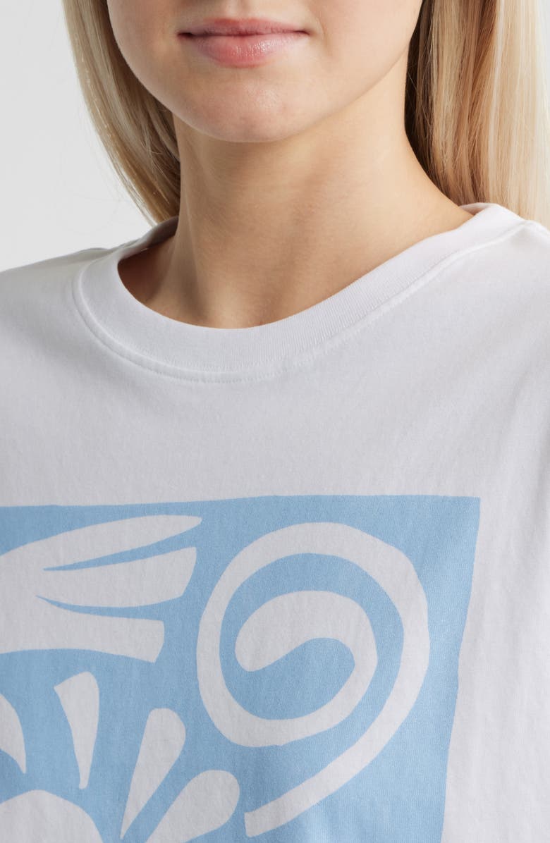 Rip Curl Sunset Surf Heritage Cotton Graphic T-Shirt, Alternate, color, Optical White