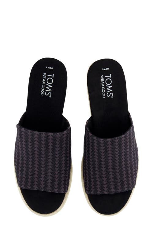 Toms Marmul Espadrille Wedge Slide Sandal