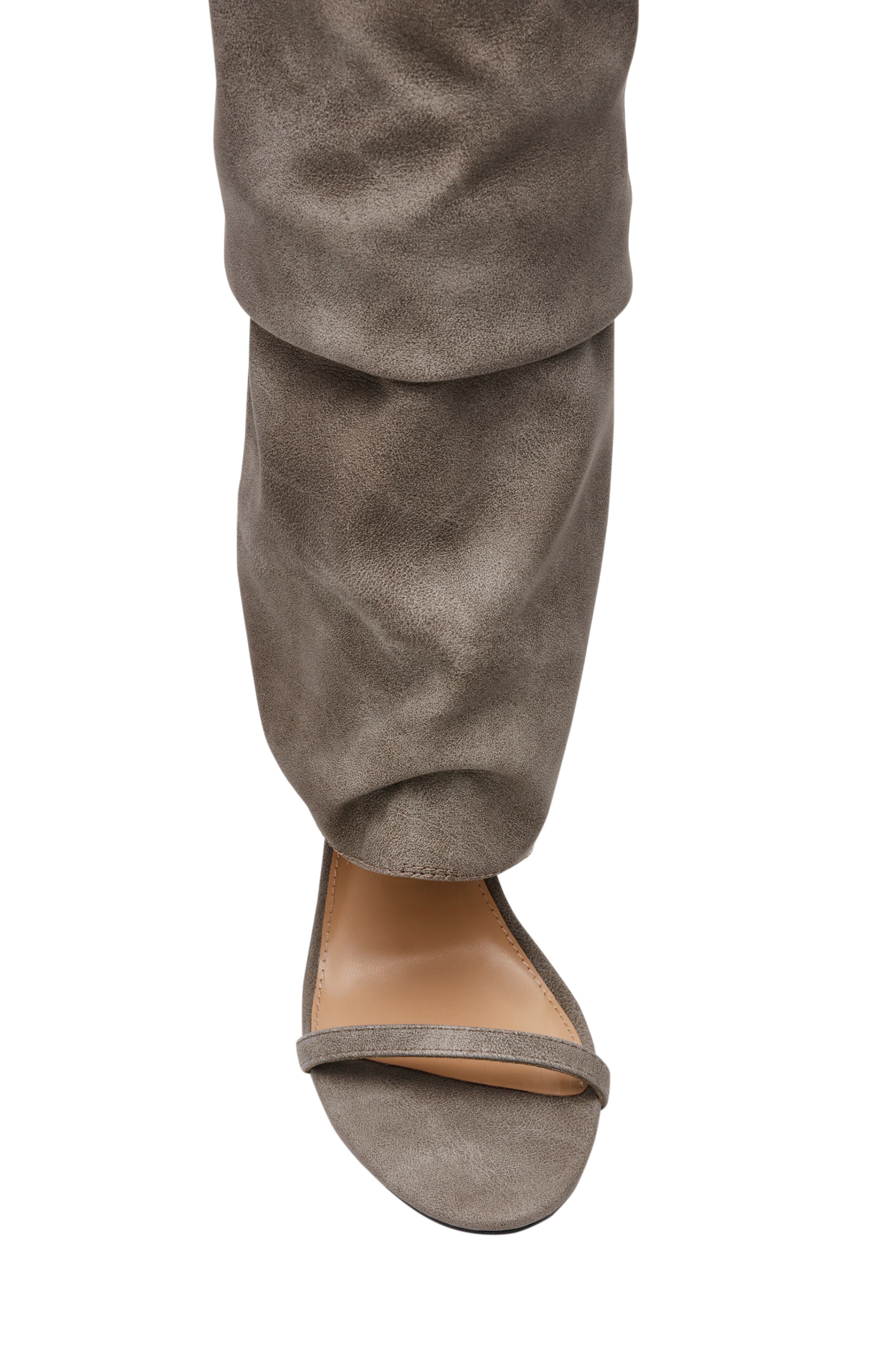 Steve Madden Ravine Knee High Boot, Alternate, color, Grey Distressed