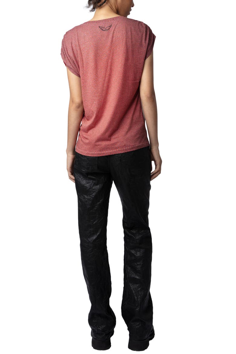 Adele Bouche Graphic Muscle T-Shirt, Alternate, color, RED MULTICOLOR