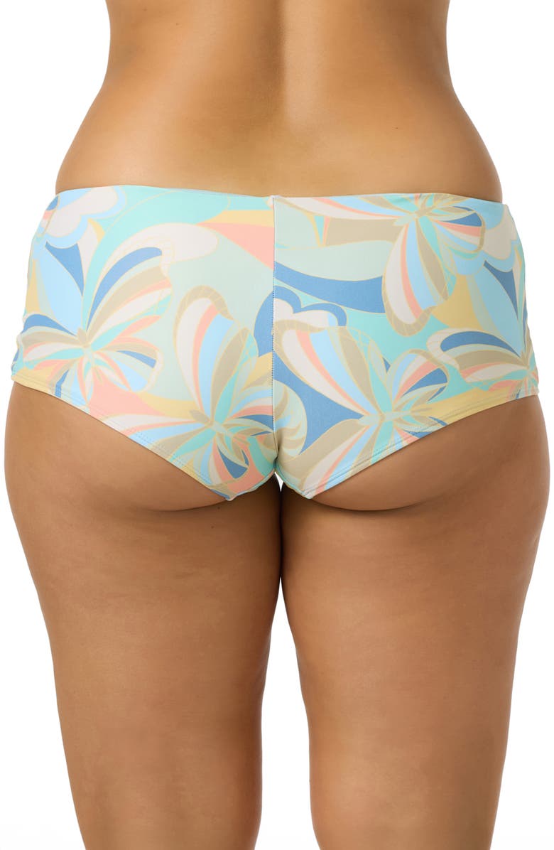 O'Neill Butterfly Geo Surfs Up Swim Shorts, Alternate, color, Blue Multi Colored