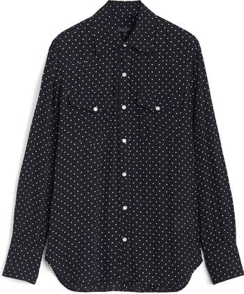 rag & bone Faren Polka Dot Shirt | Nordstromrack