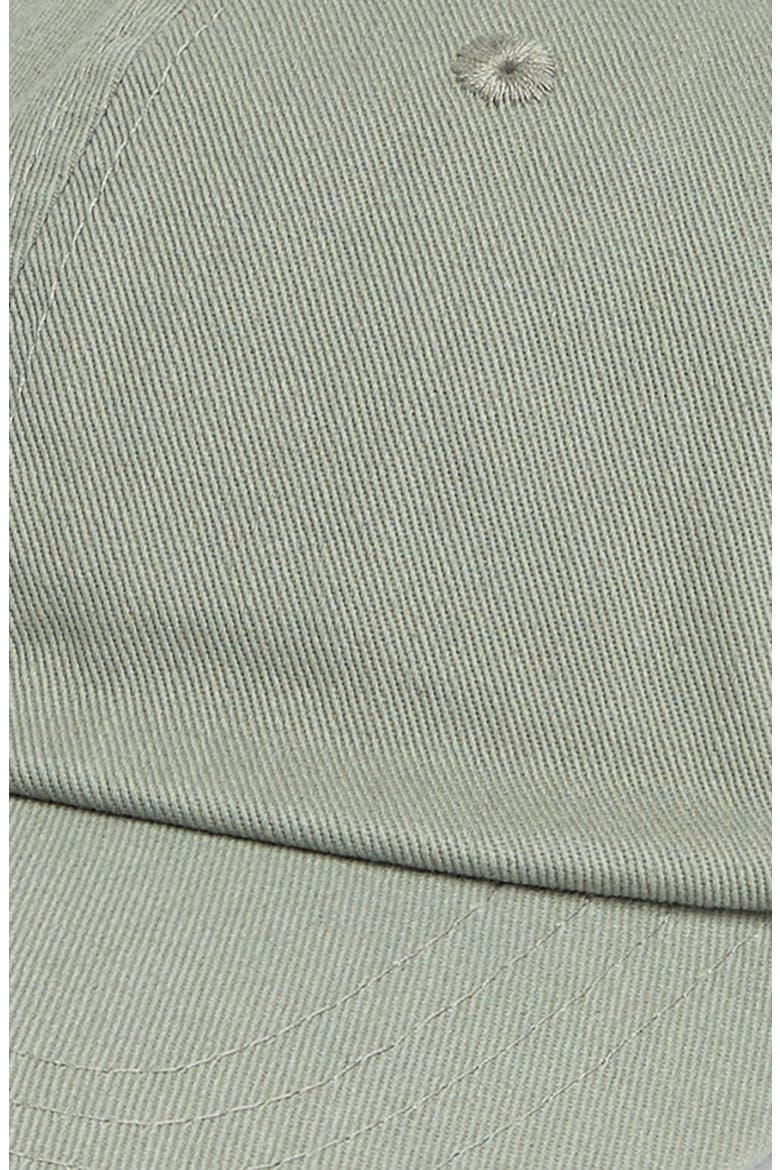 Carliy Logo Cotton Twill Baseball Cap, Alternate, color, SAGE GREEN