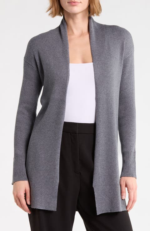 Rib Knit Cardigan