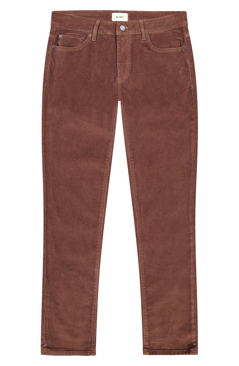 DL1961 Nick Slim Fit Corduroy Jeans, Alternate, color, Syrah