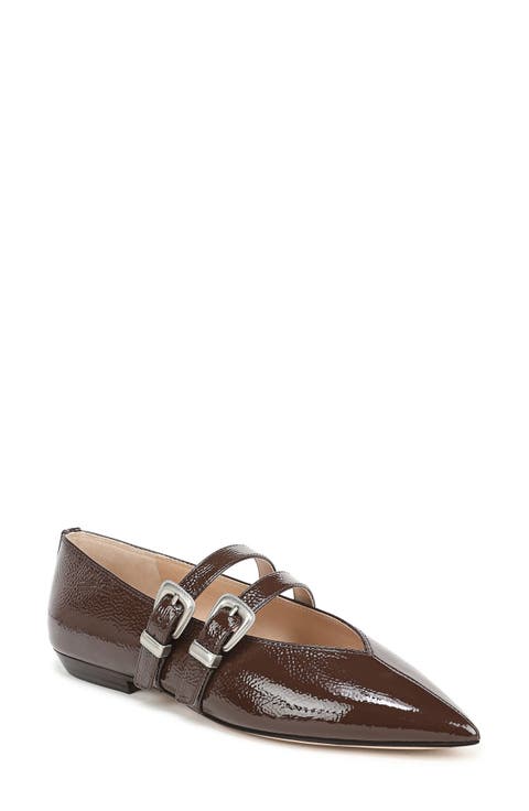 Bancroft Pointed Toe Mary Jane Flat (Women)