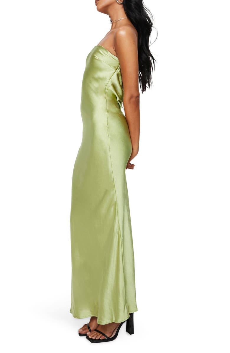 Princess Polly Haley Strapless Satin Maxi Dress, Alternate, color,