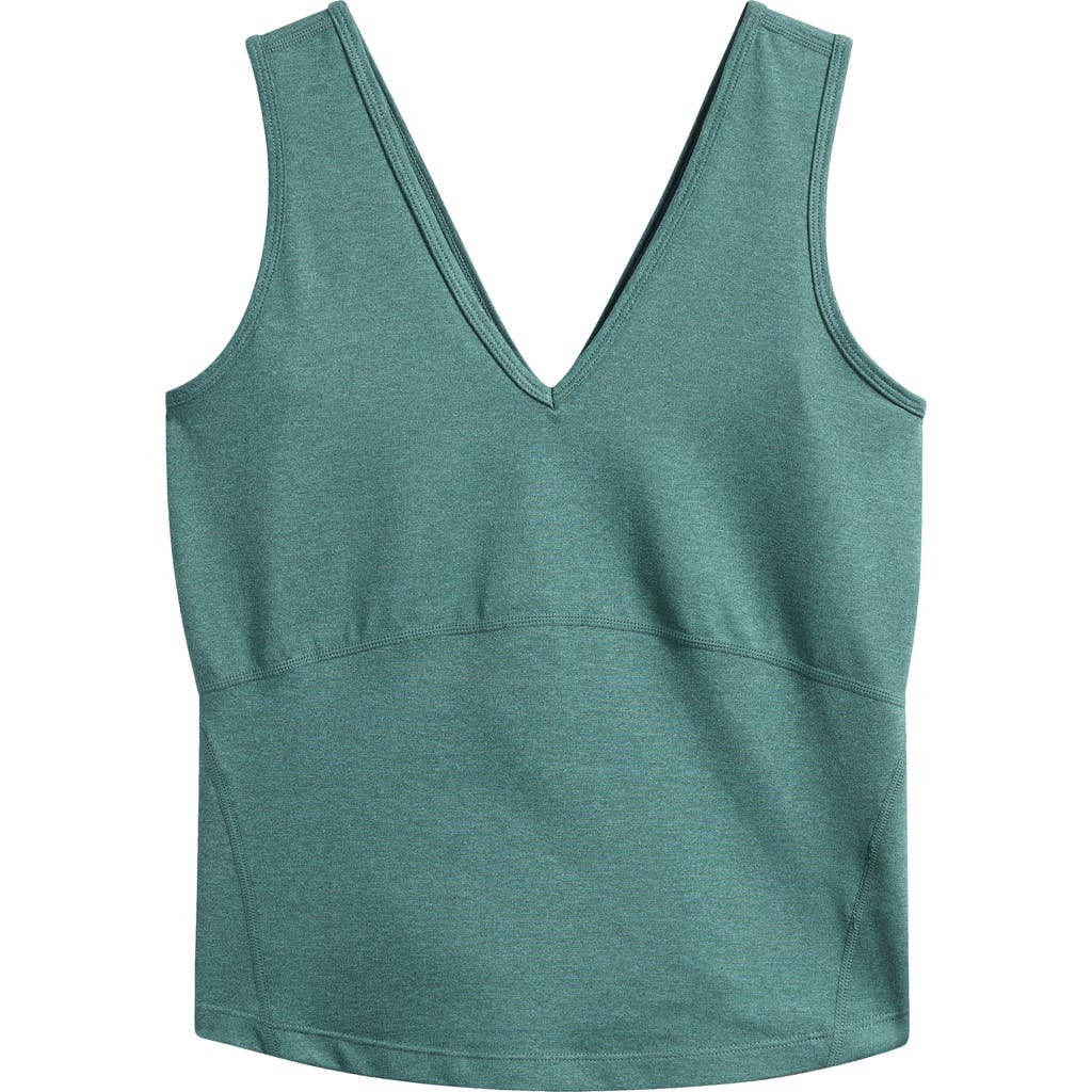 Shop Sweaty Betty Gaia V-neck Tank In Glade Green Marl