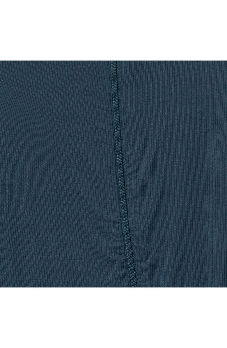 Modern Moments<sup>™</sup> by Gerber Long Sleeve Footless Rompers, Alternate, color, Blue