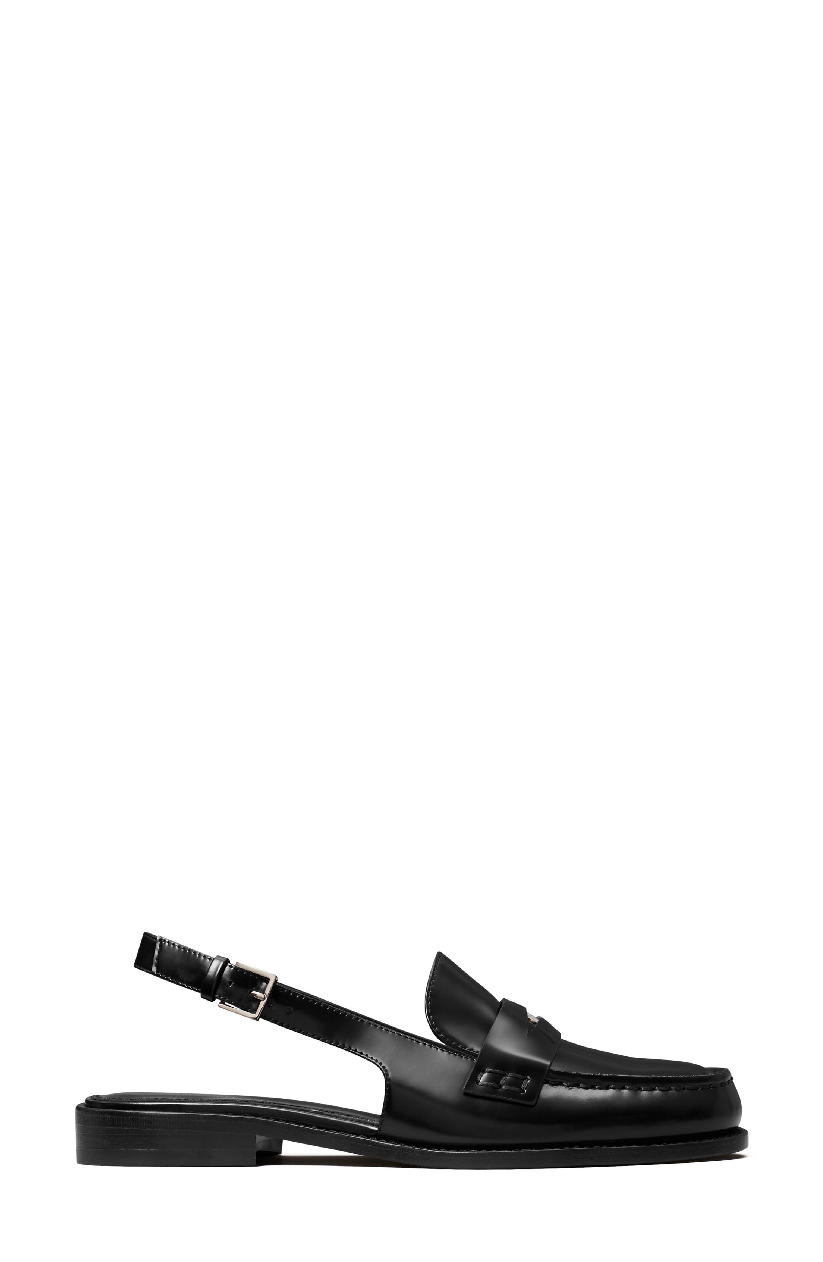 Classic Penny Slingback Loafer, Alternate, color, PERFECT BLACK
