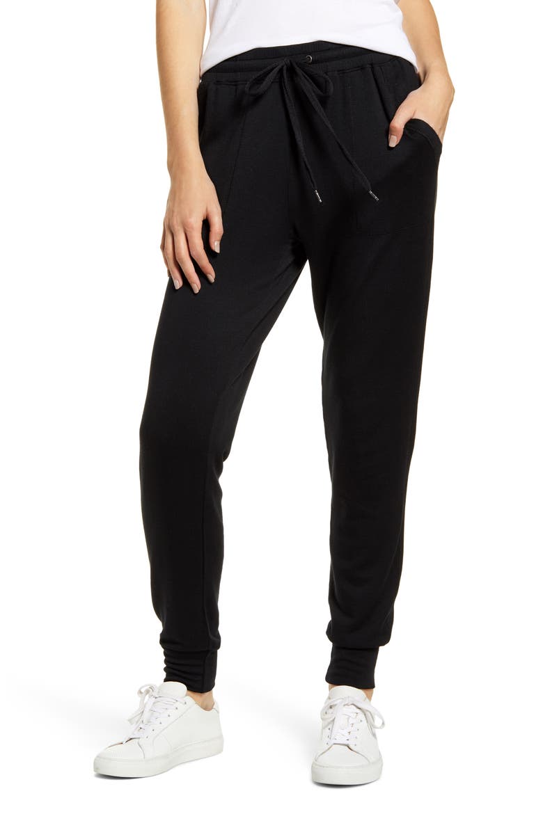 Supersoft Joggers, Main, color, BLACK