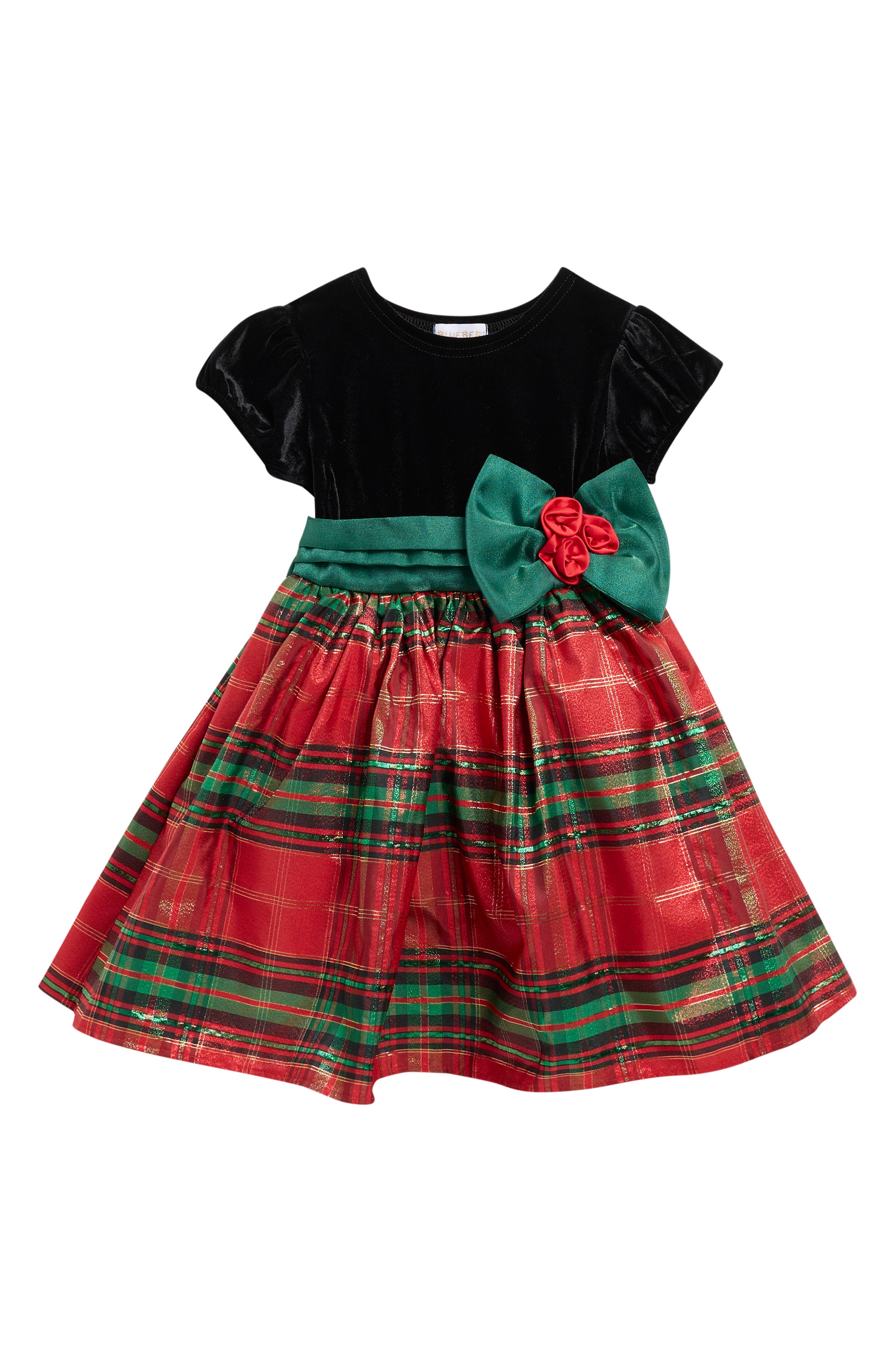 Kids' Plaid Party Dress