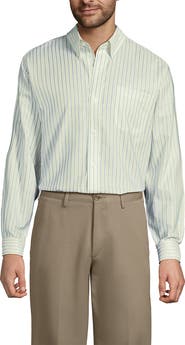 Lands' End Big and Tall No Iron Supima Cotton Oxford Dress Shirt