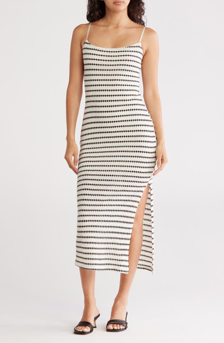 Cutout Back Midi Dress