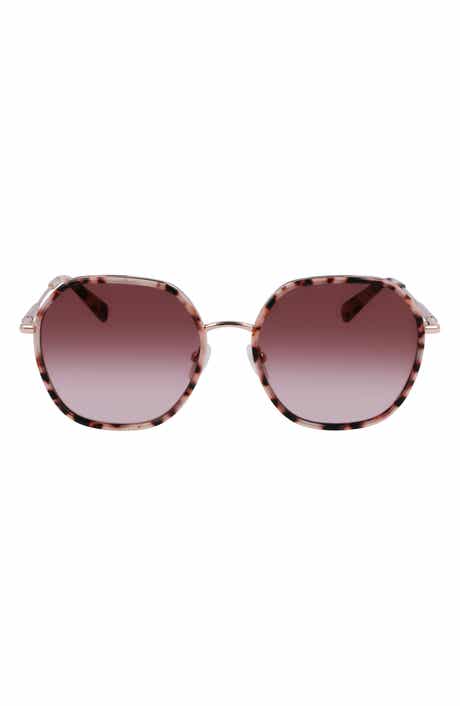 Roseau 58mm Gradient Rectangular Sunglasses