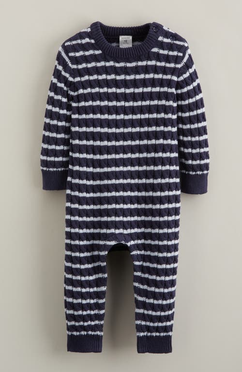 Nordstrom Babies' Cable Sweater Romper In Multi