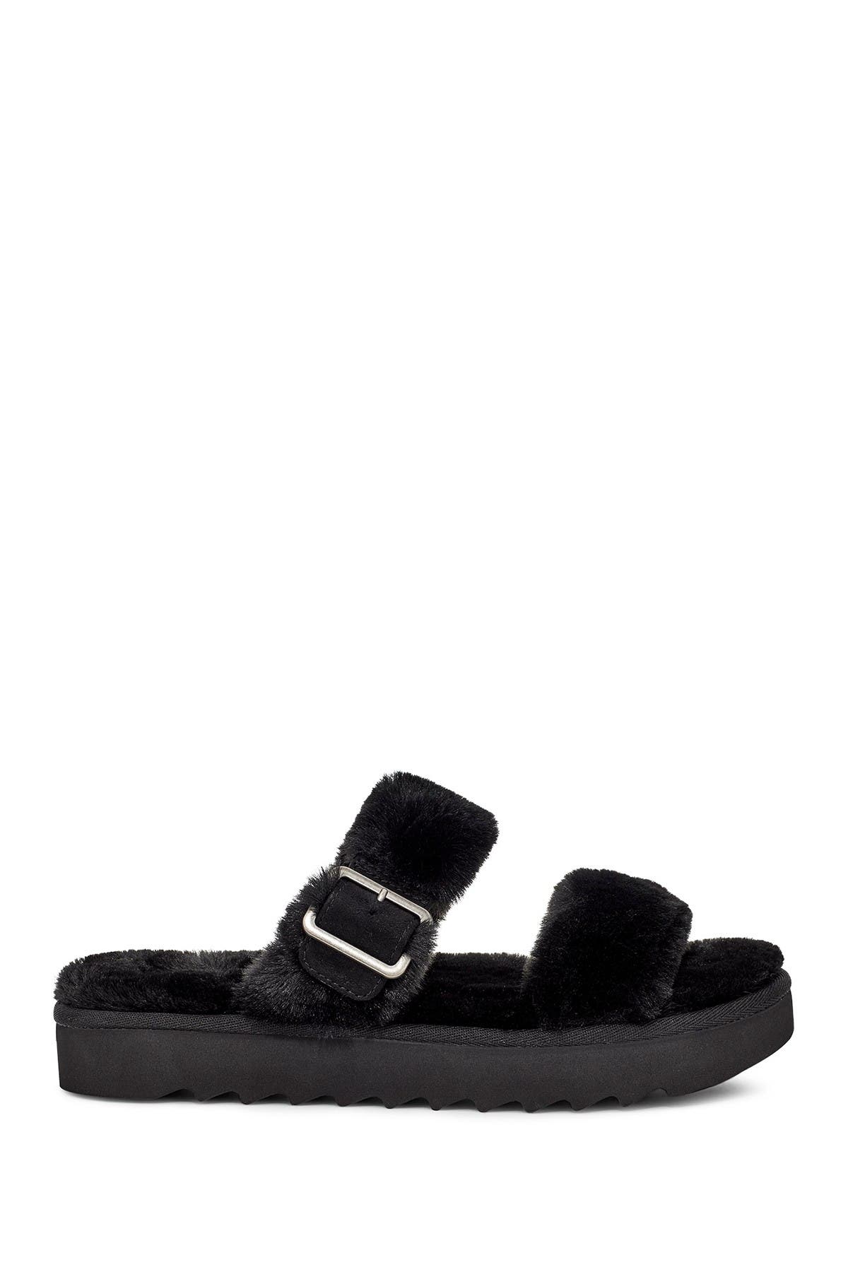Koolaburra by UGG<sup>®</sup> Koolaburra by Ugg Faux Fur Sandal, Alternate, color, 