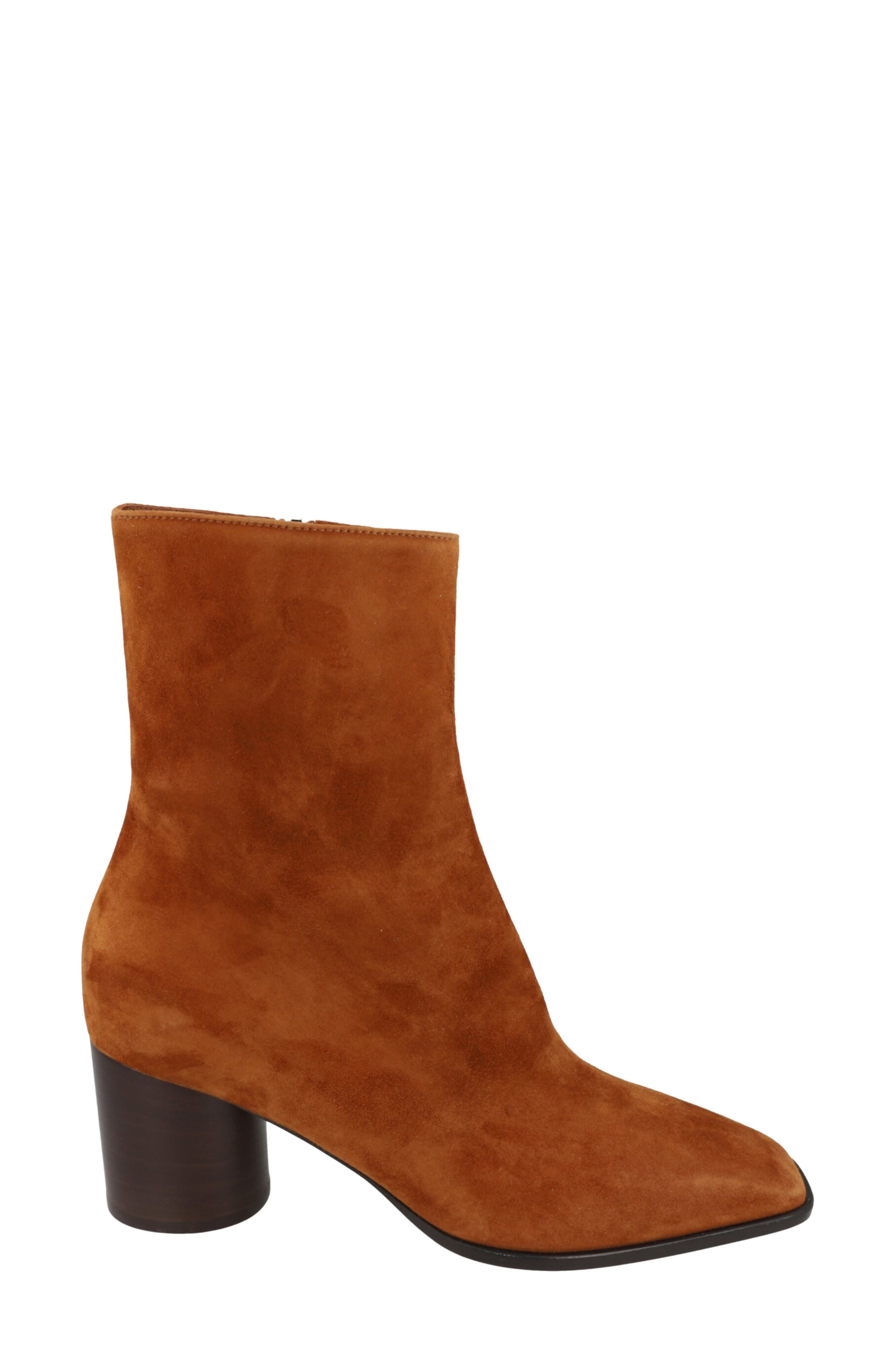 Pampero Leather Bootie, Alternate, color, BROWN