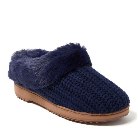 Hannah Festive Knit Clog Slipper (Women)