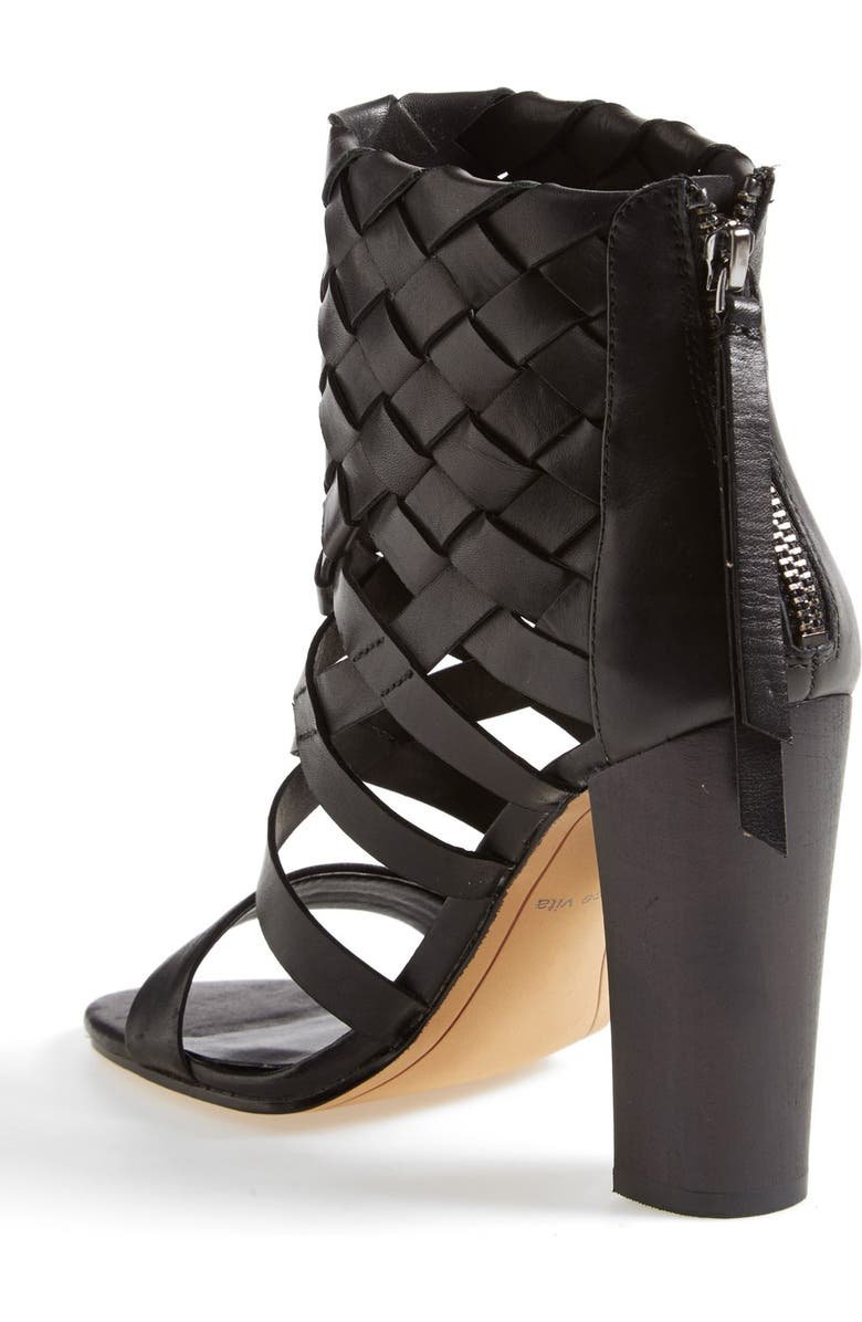 Dolce Vita 'Nakita' Woven Leather Sandal, Alternate, color,