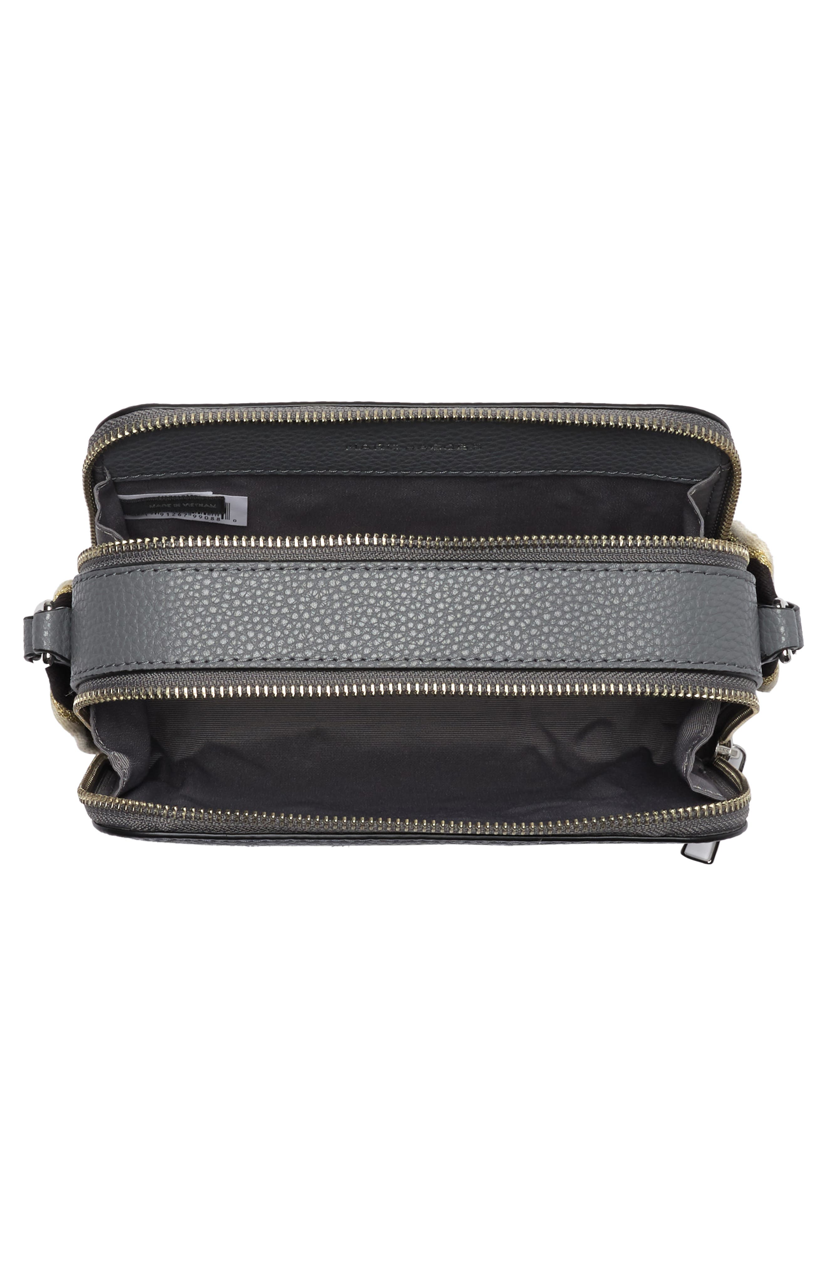 Leather Crossbody Bag, Alternate, color, SMOKED PEARL