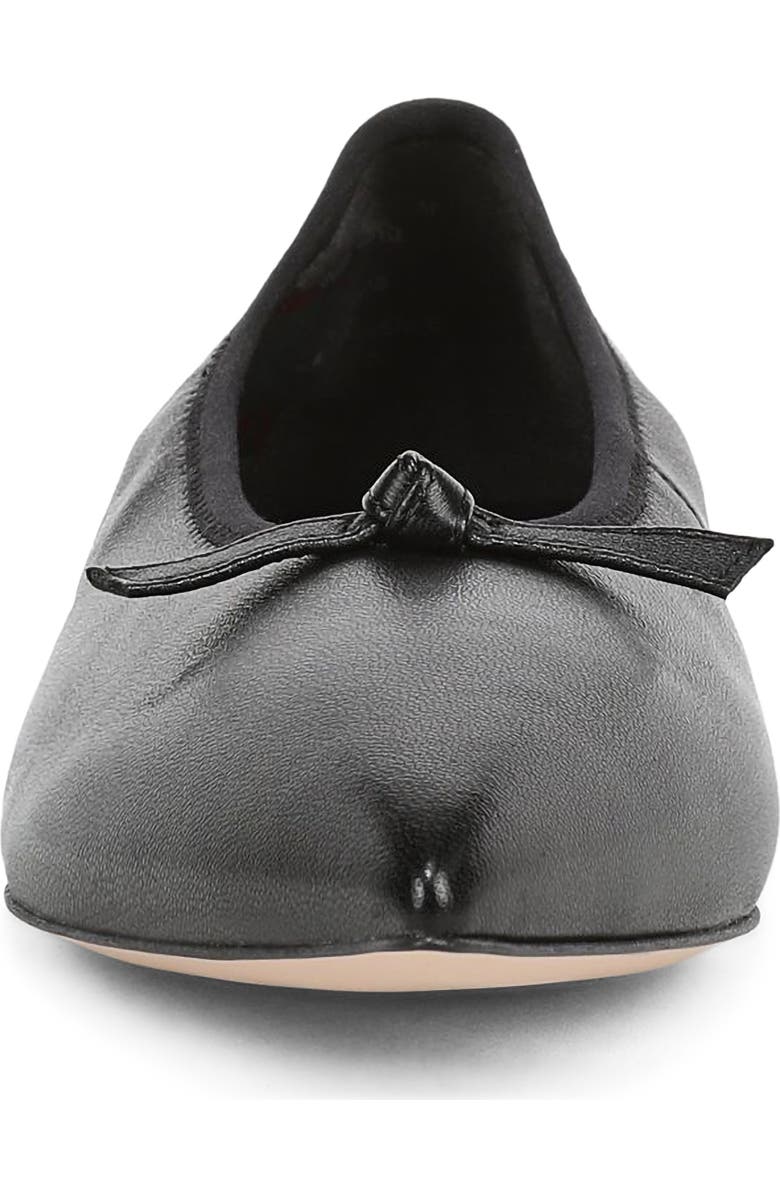 Favorite Daughter Leah Pointed Toe Flat, Alternate, color, Black
