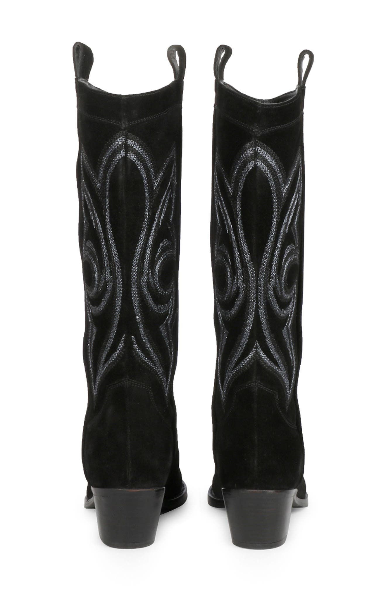 SAINT G Martina Pointed Toe Western Boot, Alternate, color, 