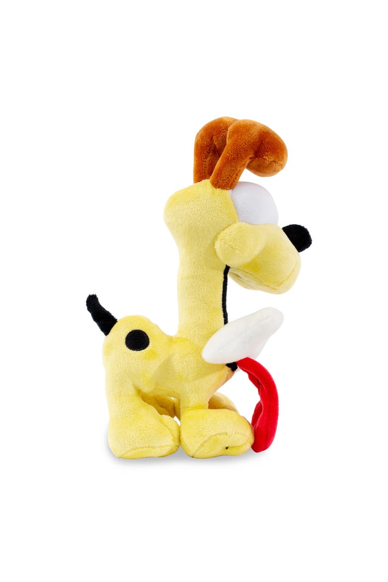 Garfield Odie With Dog Bone 12-Inch Collector Plush Toy, Alternate, color, Yellow