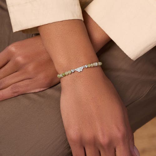 Karma And Luck Blissful Flight Jade Butterfly Bracelet