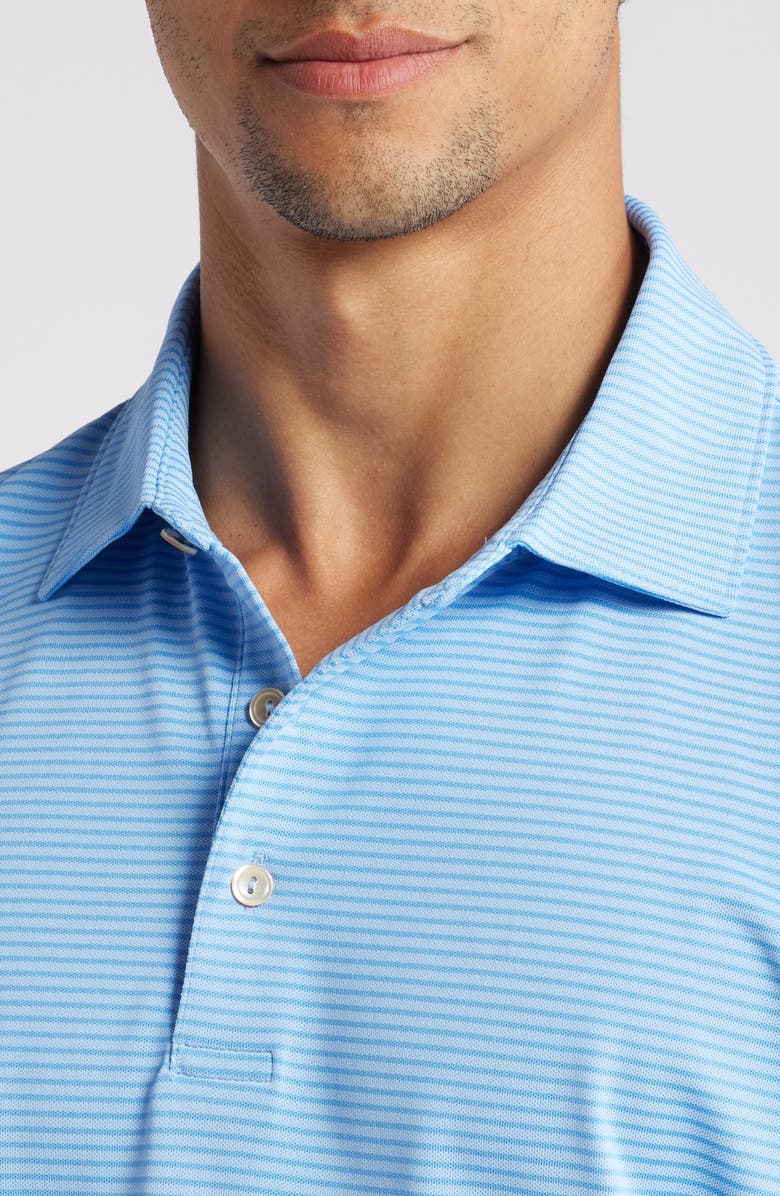 Peter Millar Grace Stripe Performance Mesh Polo, Alternate, color,