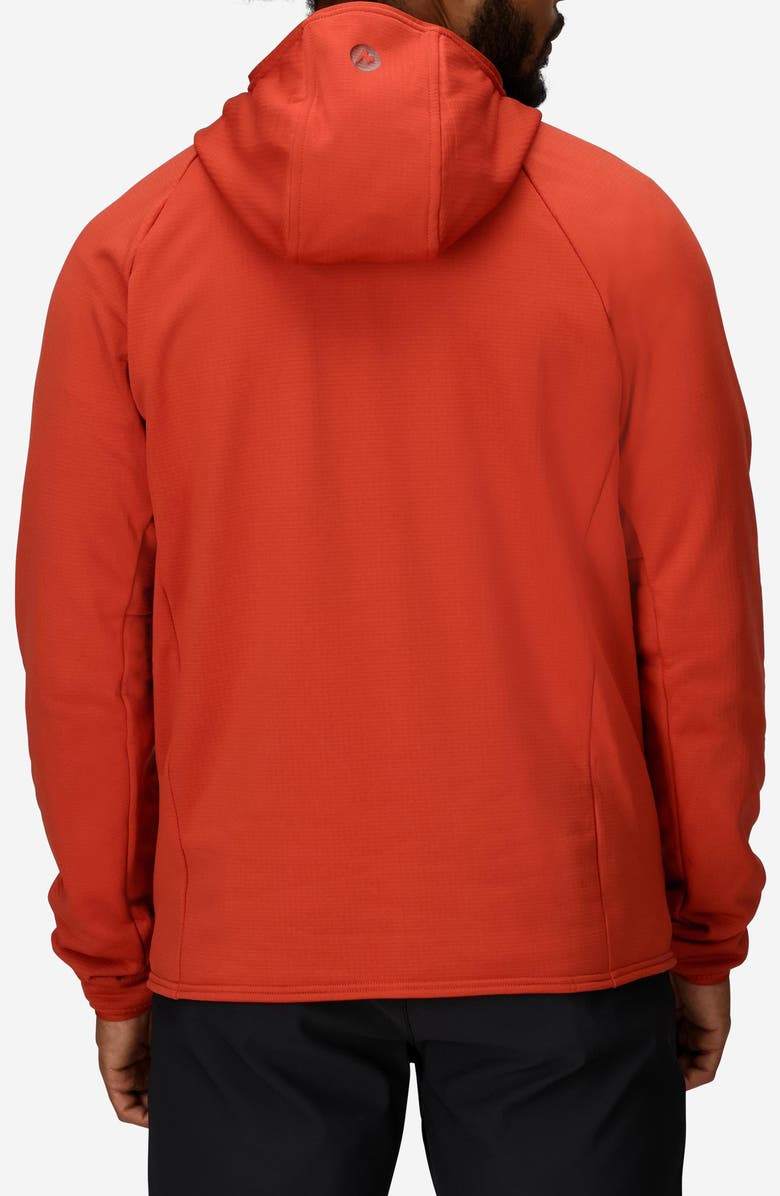 Marmot Leconte Full Zip Hoodie, Alternate, color, Sumac