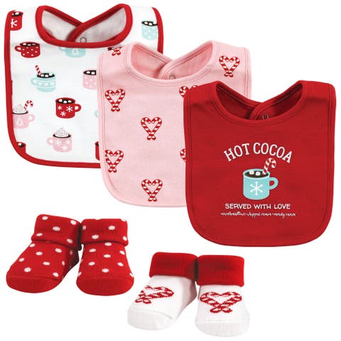 5pk Of Bibs And Socks (baby)
