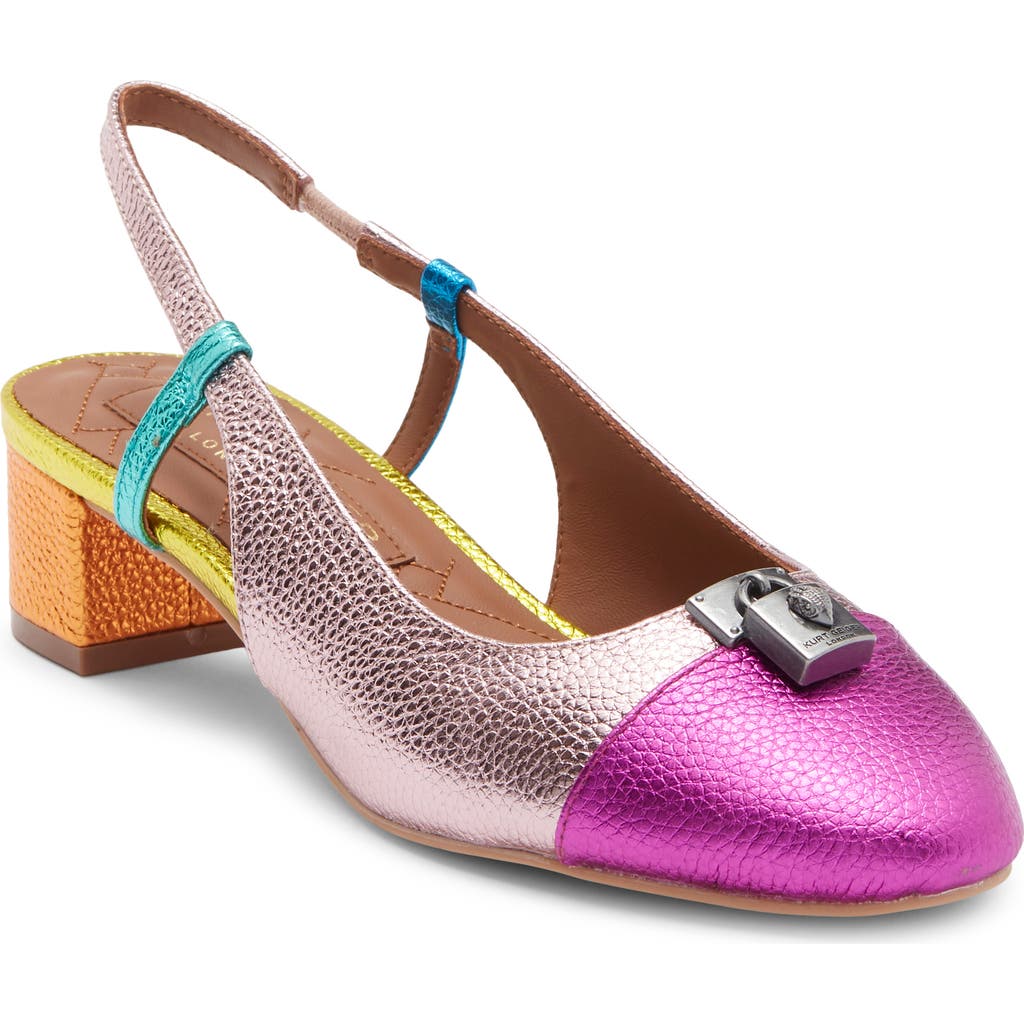 Kurt Geiger London Brixton Slingback Pump In Multi