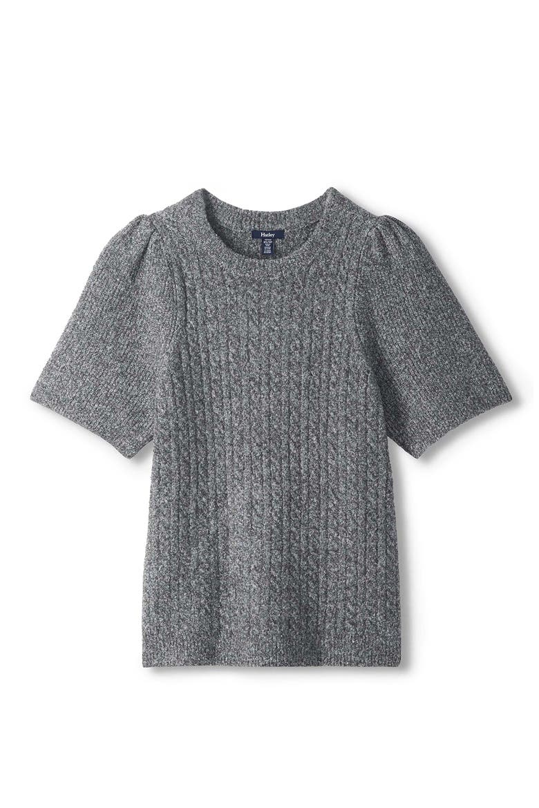 Emerson Boucle Sweater, Alternate, color, GREY