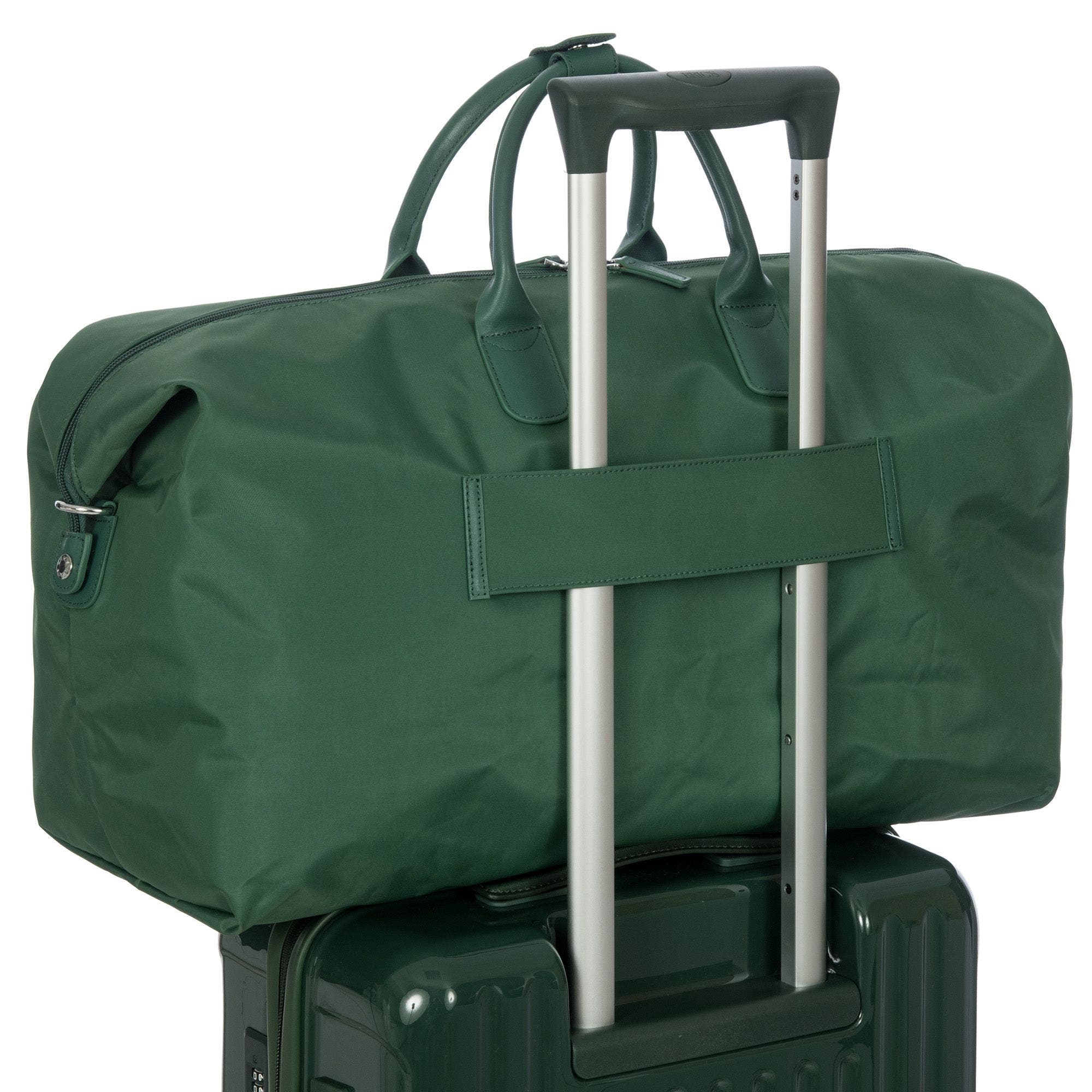 Bric's Positano 22'' Deluxe Duffle, Alternate, color, Emerald