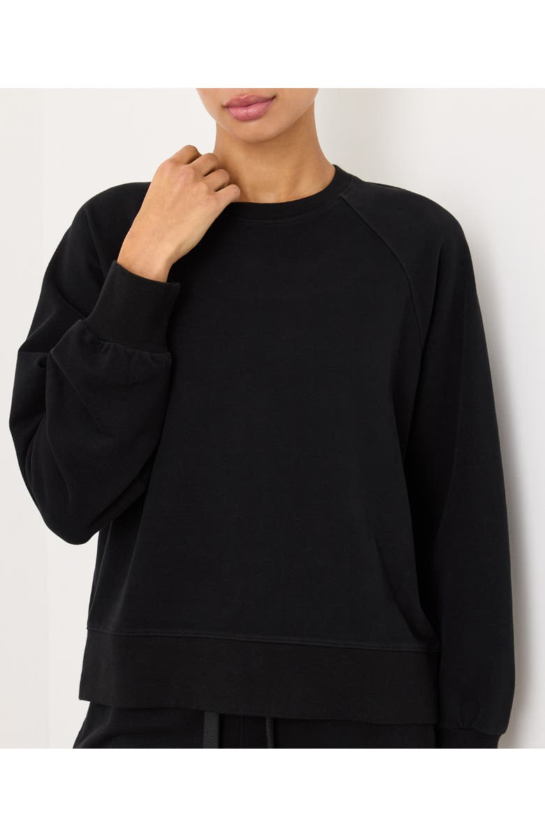 Pact CloudKnit Raglan Crew, Alternate, color, Black