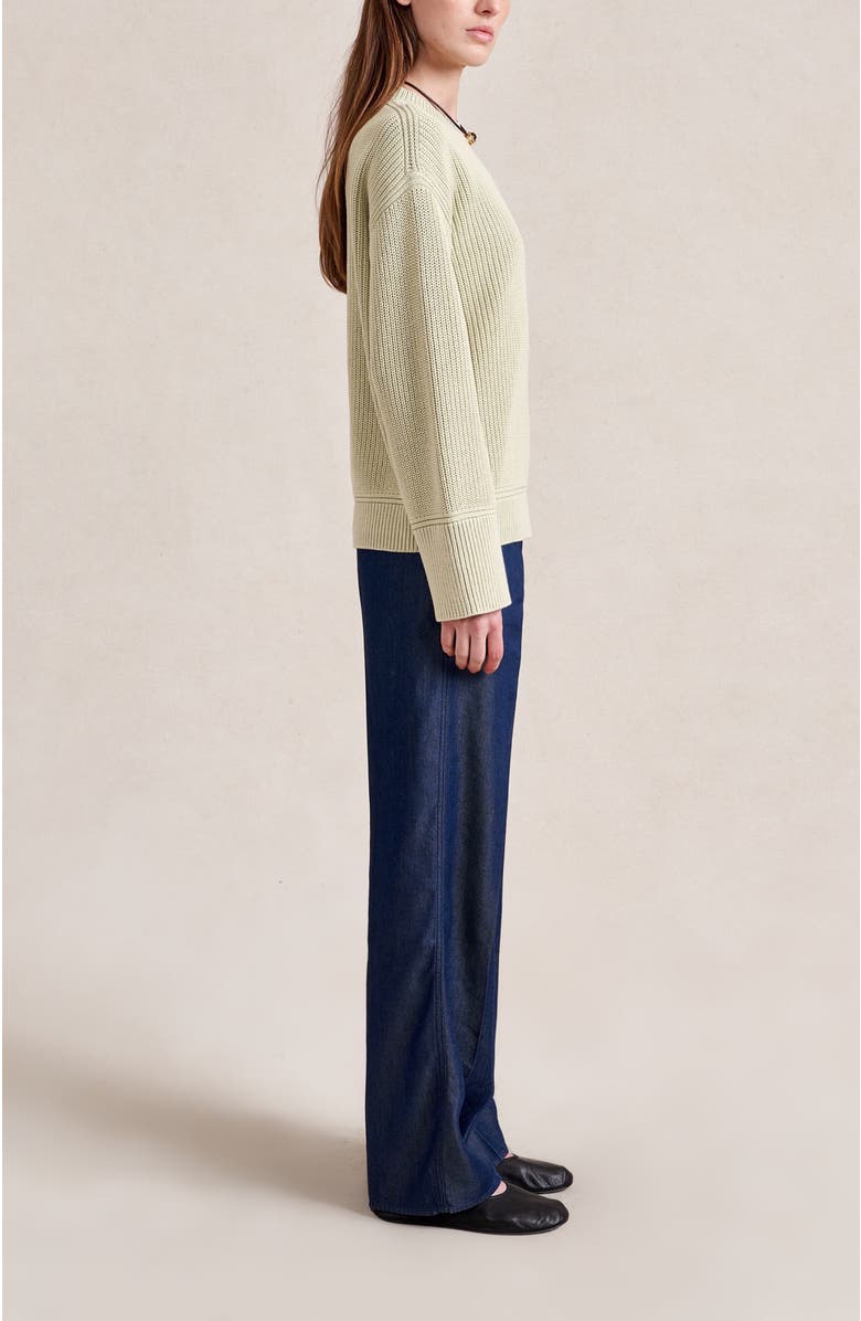 La Ligne Calvin Sweater, Alternate, color, Celadon