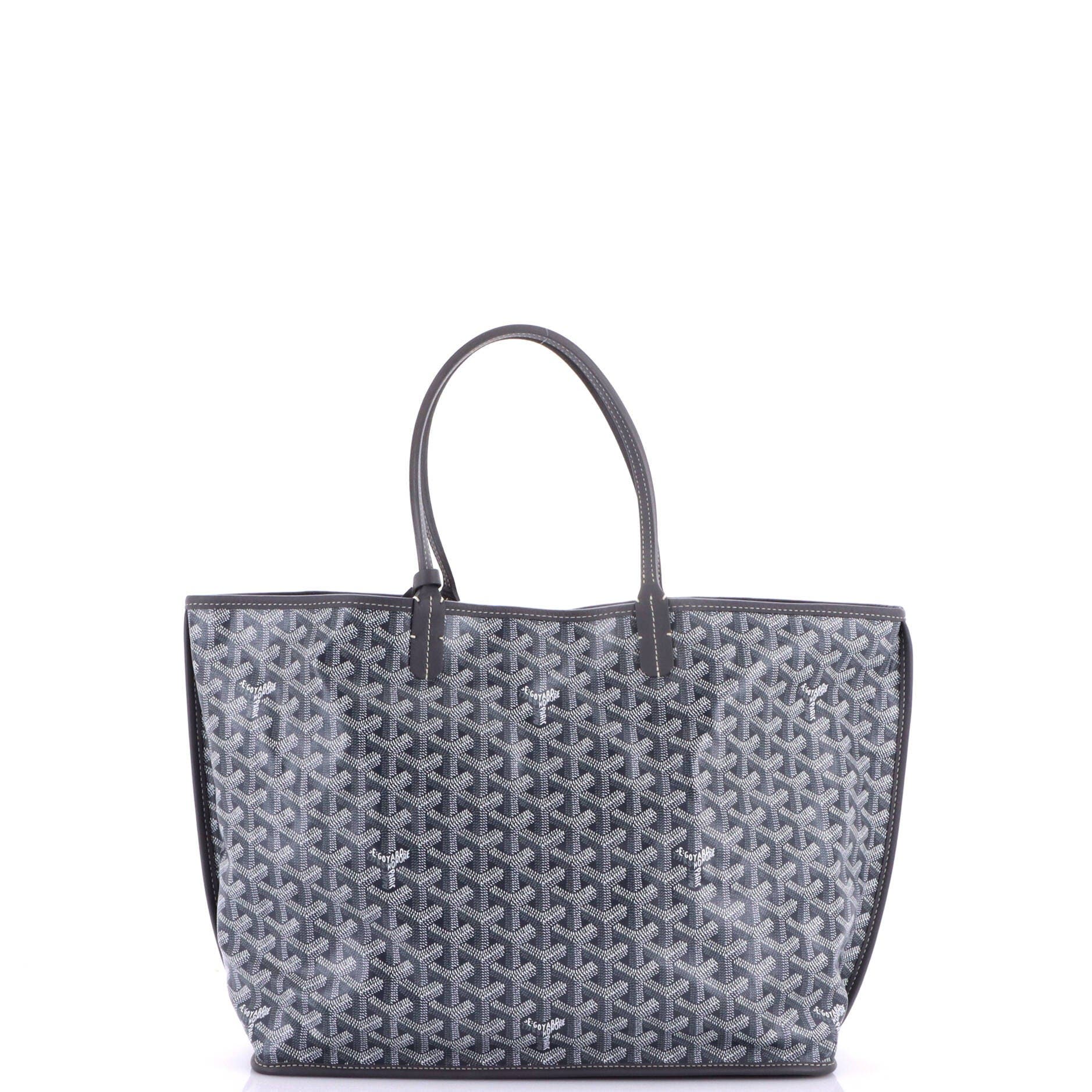 Anjou Reversible Tote Coated Canvas PM, Alternate, color, Grey