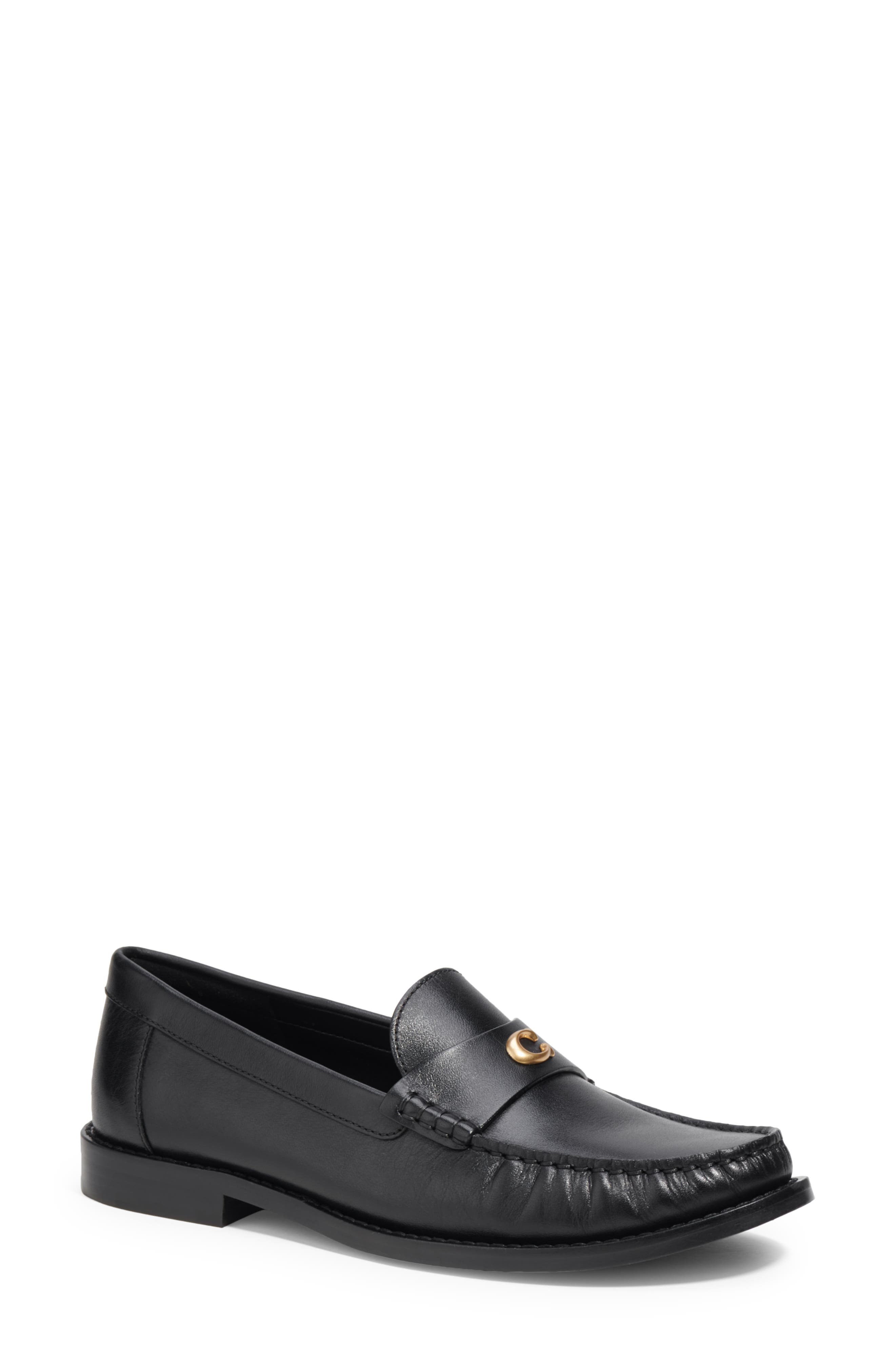 COACH Jolene Loafer, Main, color, Black