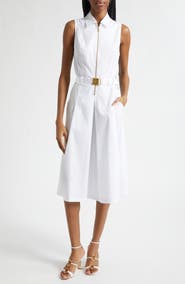 L'AGENCE Kylo Belted Shirtdress