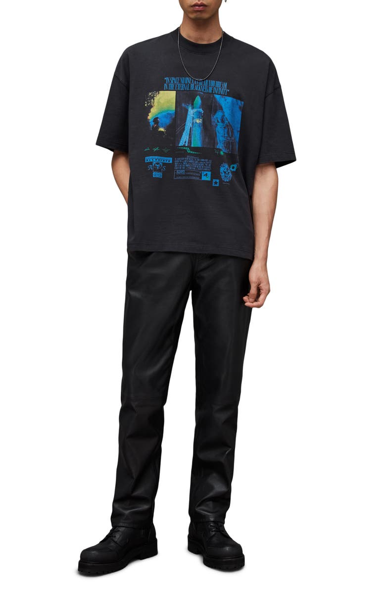 AllSaints Radiance Oversize Graphic T-Shirt, Alternate, color, 