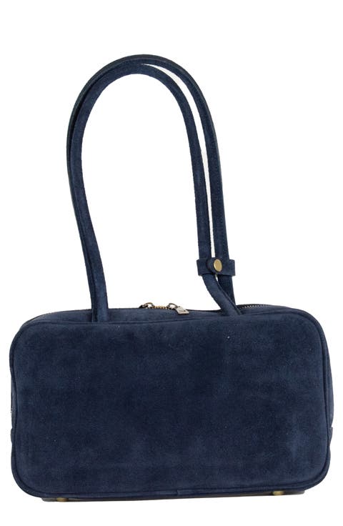 Lola Suede Shoulder Bag
