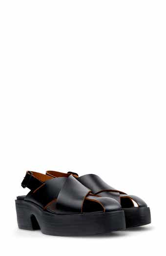 Camper Billie Slingback Platform Sandal