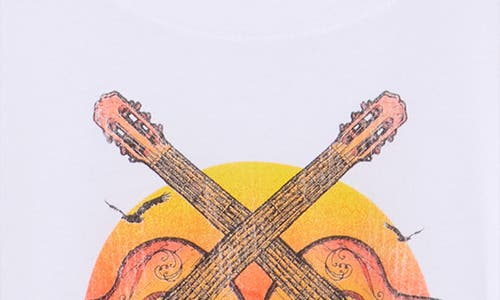 Prince Peter Nashville Broadway Crop Graphic T-shirt In White