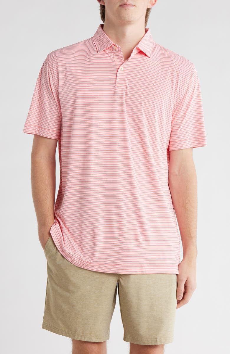 Peter Millar Payne Featherweight Knit Polo, Main, color, 