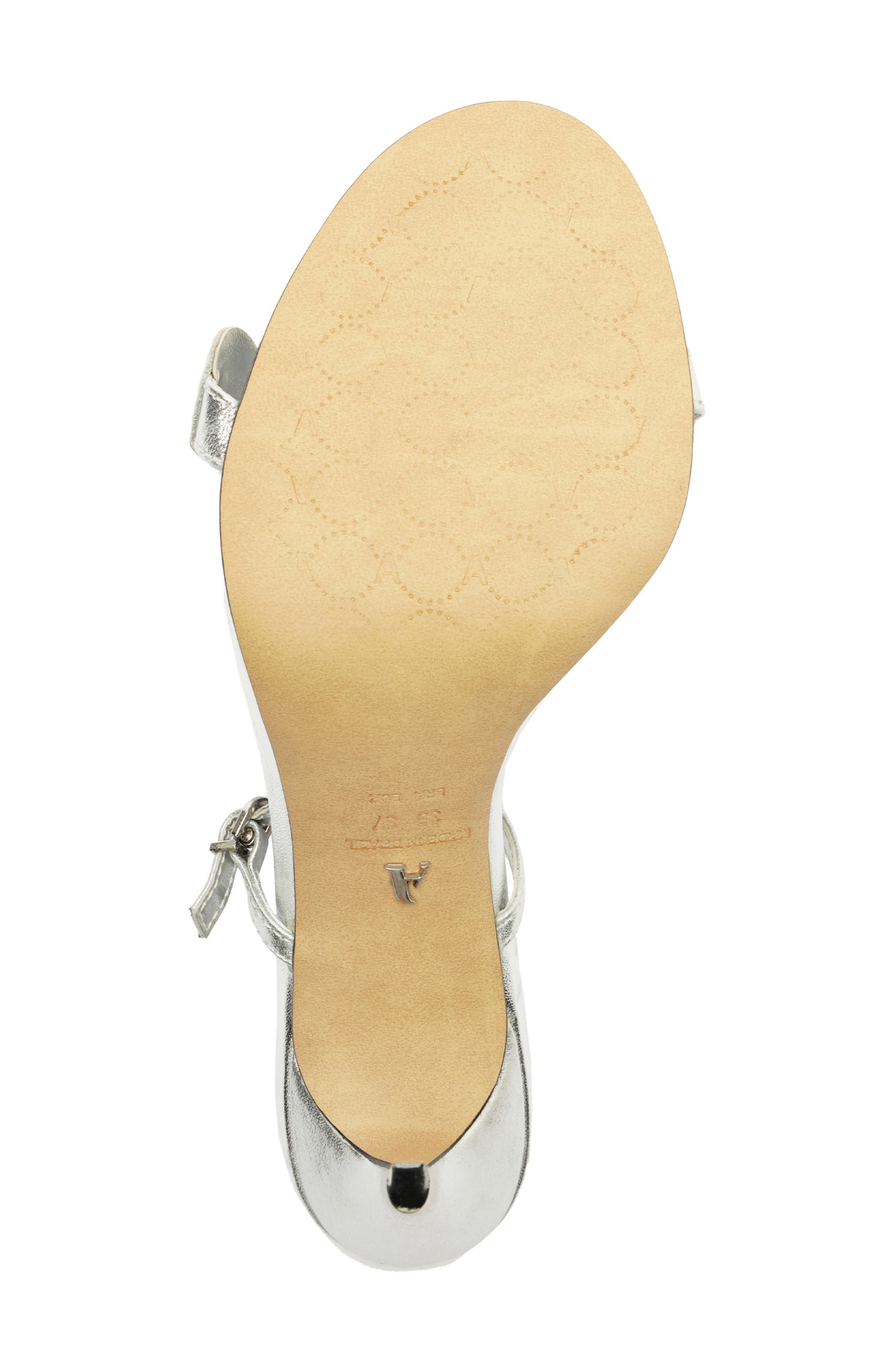 Arezzo Holly High Stiletto Sandal, Alternate, color, 