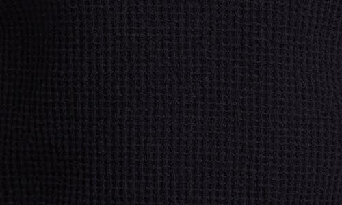 Ted Baker Jaylon Quarter Zip Sweater In Black