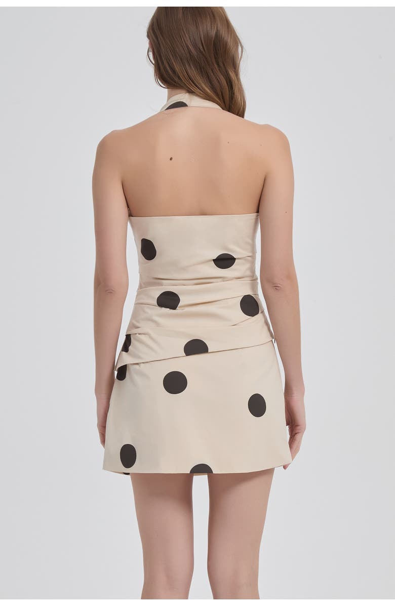 nuaje nuaje Eclipse Pleated Mini Skirt, Alternate, color, Sandstone Pebble