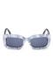  Blue Labrinto Print
