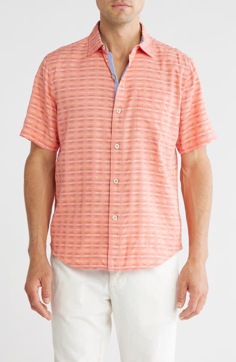 Coconut Point Pixel Paradise IslandZone® Camp Shirt